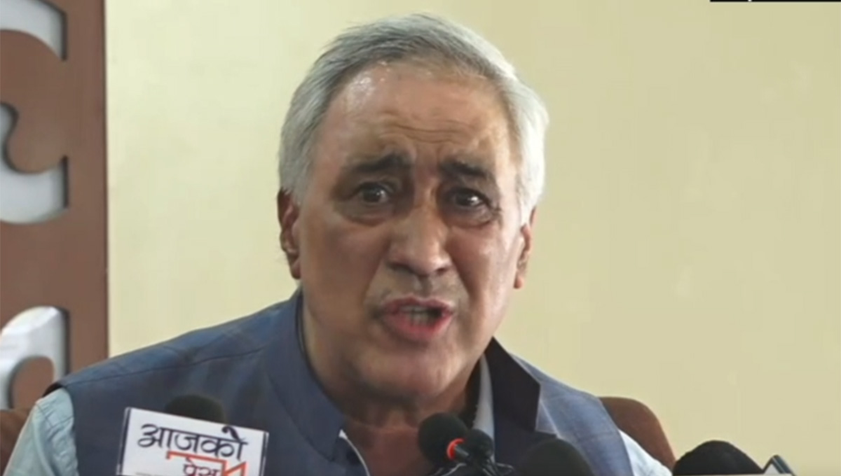 राजीनामा दिने होइन जिम्मेवारी पुरा गर्ने समय आयो : चन्द्र भण्डारी